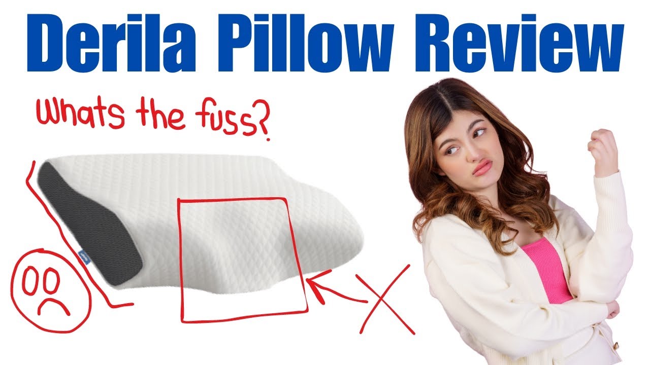 Derila Pillow Review - Is This Memory Foam Pillow Worth It?