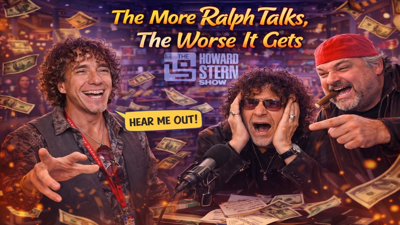 The More Ralph Talks, The Worse It Gets😆 - Howard Stern Show