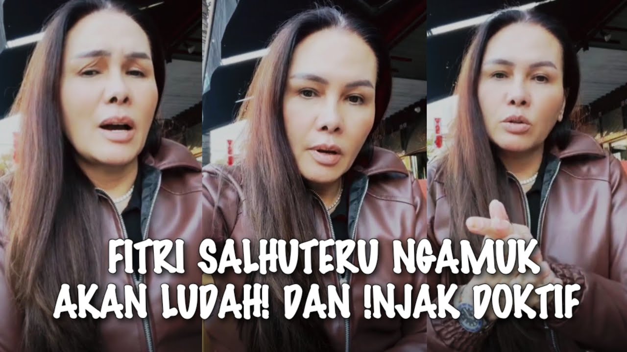 GEGER√√ FITRI SALHUTERU NGAMUK AKAN LUDAHl DAN lNJAK DOKTIF JIKA BERANI SENGGOL DIRINYA 