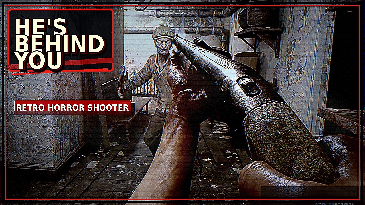 He&rsquo;s Behind You&hellip; | Raw Survival Horror Shooter Gameplay
