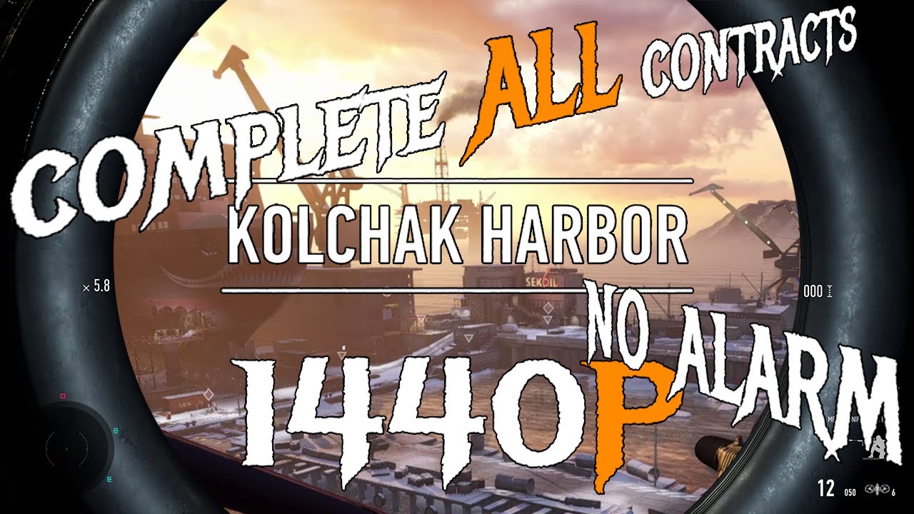 SGWC Kolchak Harbour HARDEST challenge - complete all contracts without raising the alarm