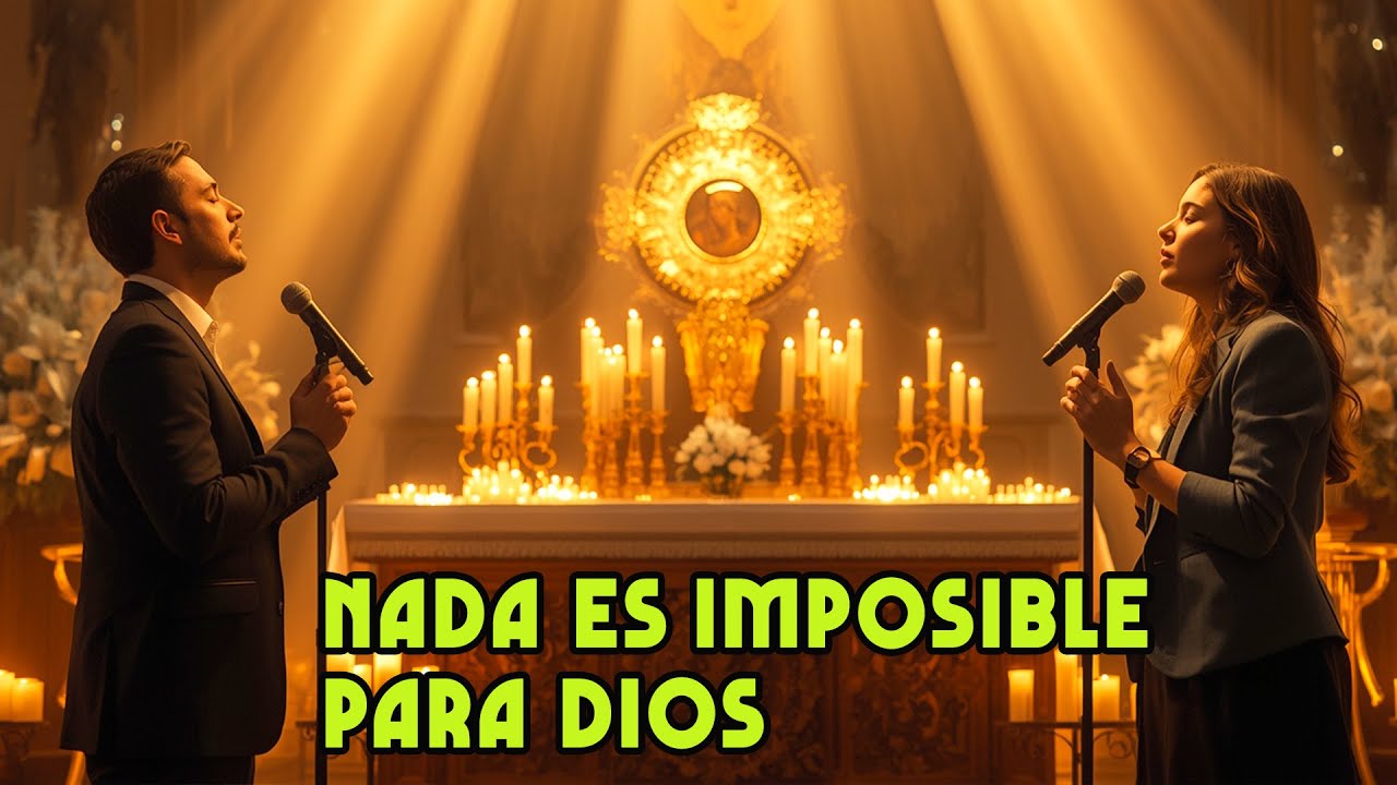 Nada es Imposible para Dios 🙏 Adoración al Santísimo EN VIVO | Cantos Eucarísticos 2026