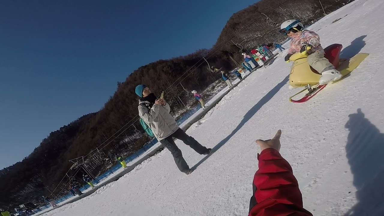 GOPR0104 18 Jan. 2026 Kiso-Fukushima, Winkey Park, Sled