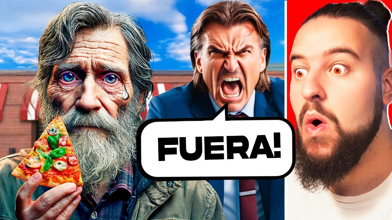 Jefe pilla a vagabundo ROBANDO&hellip; y pasa ESTO 🤯 | Reacci&oacute;n a Dhar Mann