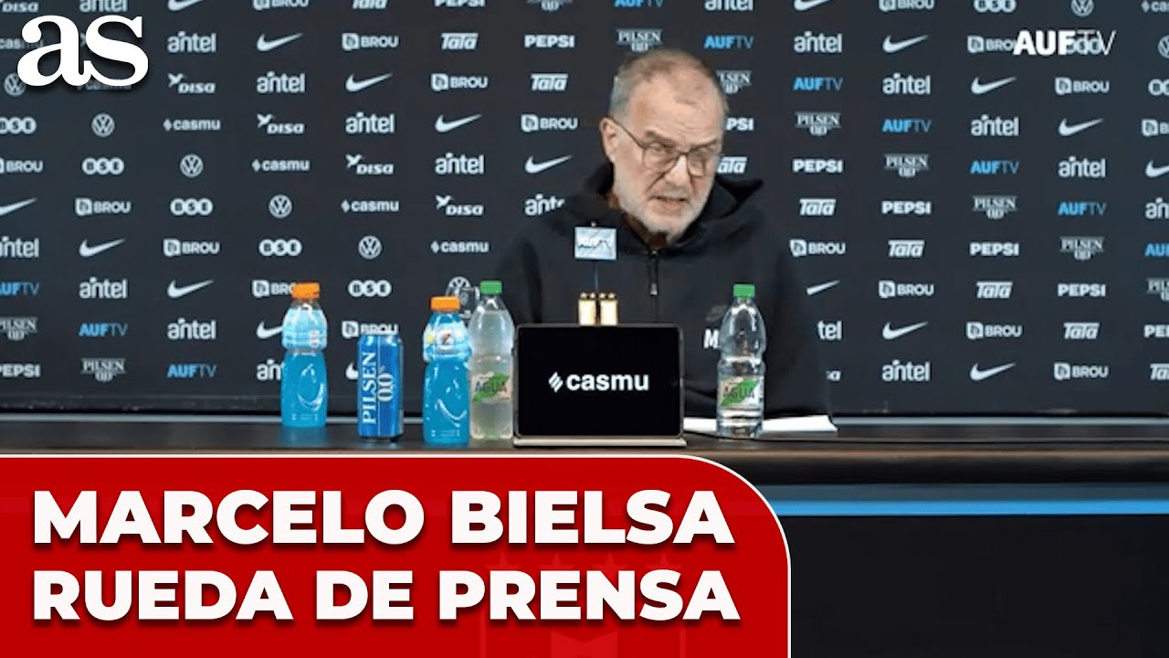MARCELO BIELSA rueda de prensa previa a la FECHA FIFA vs PERÚ y CHILE