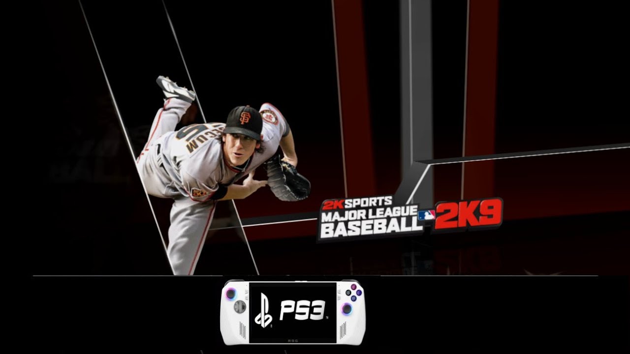 Major League Baseball 2K9   ★  PlayStation 3 Game  {{playable}} List  ( RPCS3 - ASUS ROG ALLY)
