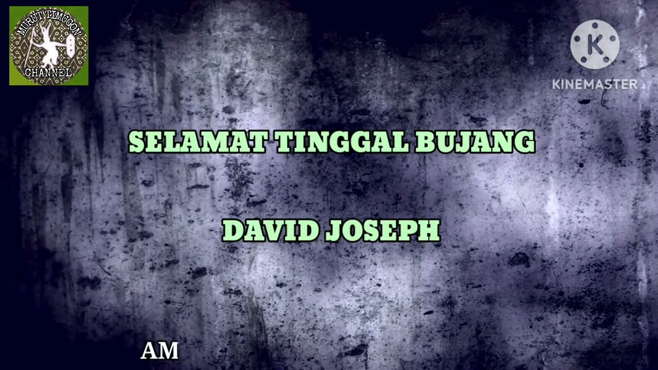 Selamat Tinggal Bujang ~ David Joseph