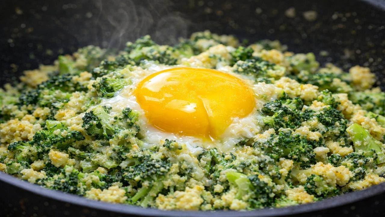 Egg Broccoli Recipe | Easy & Healthy Broccoli Egg Steam Fry