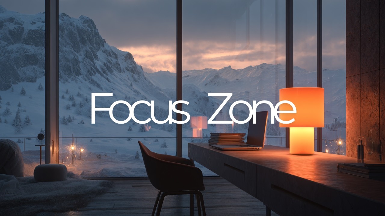 Intense Focus Music – Enter the Deep Work Zone | Minimal Ambient Study Atmosphere