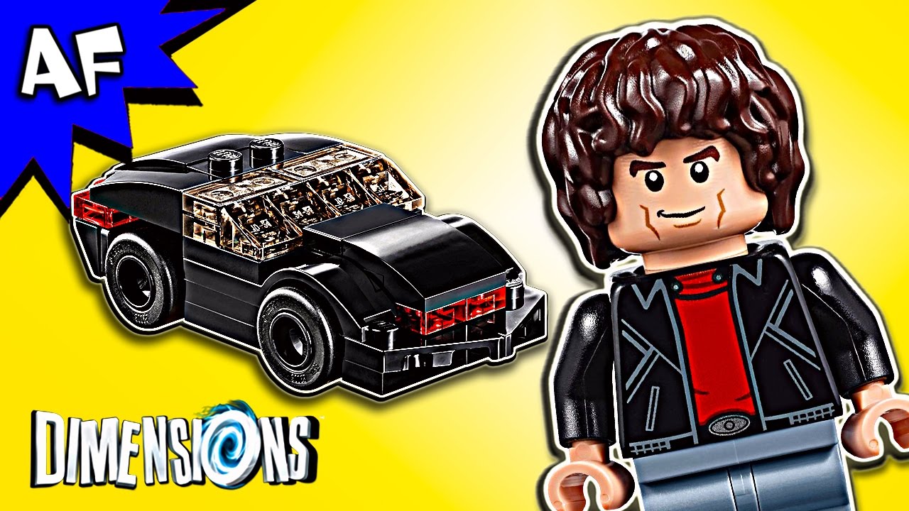 Lego Dimensions KNIGHT RIDER K.I.T.T. Car, Jet, Goliath Armored Semi 71286 Speed Build Instructions
