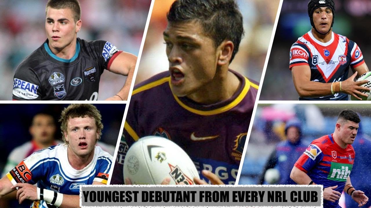 NRL | Every Club's Youngest Debutant