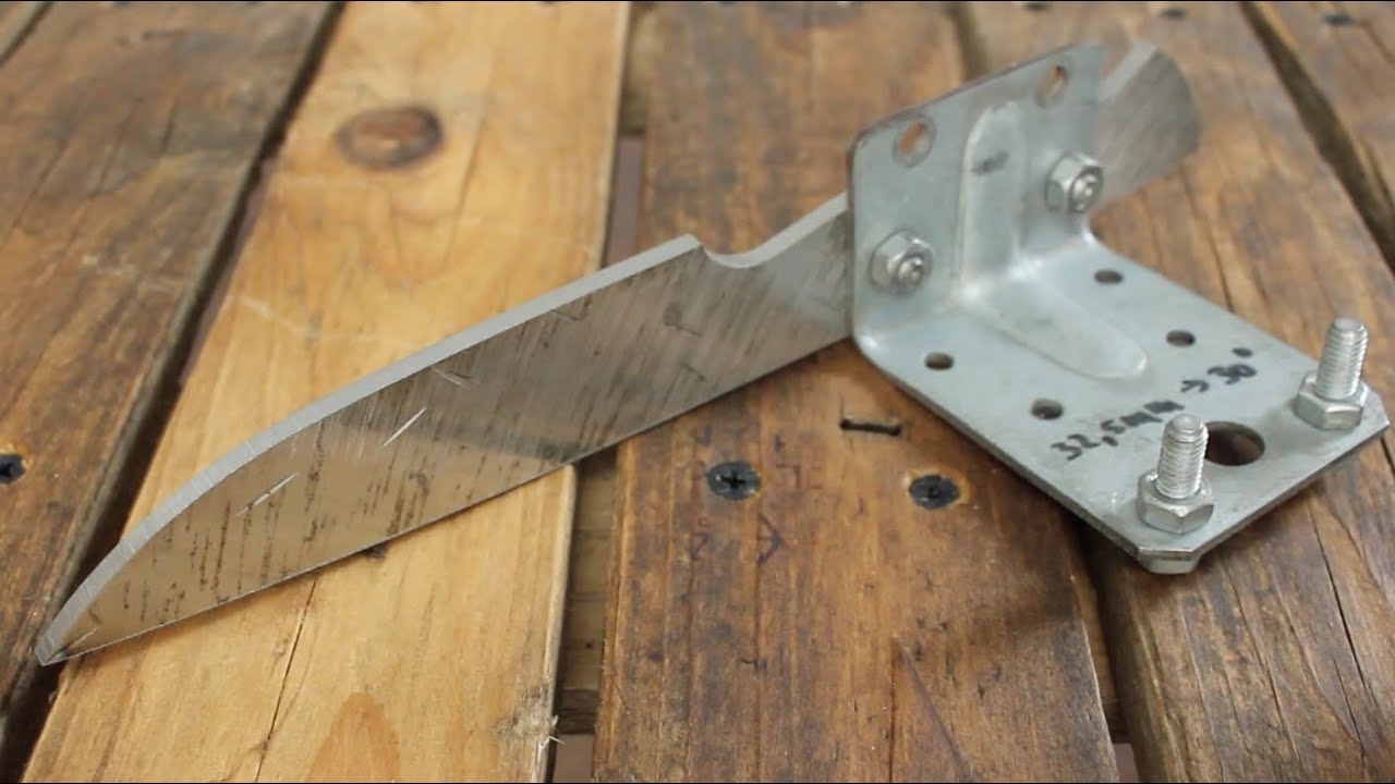 Homemade Knife Grinding Jig