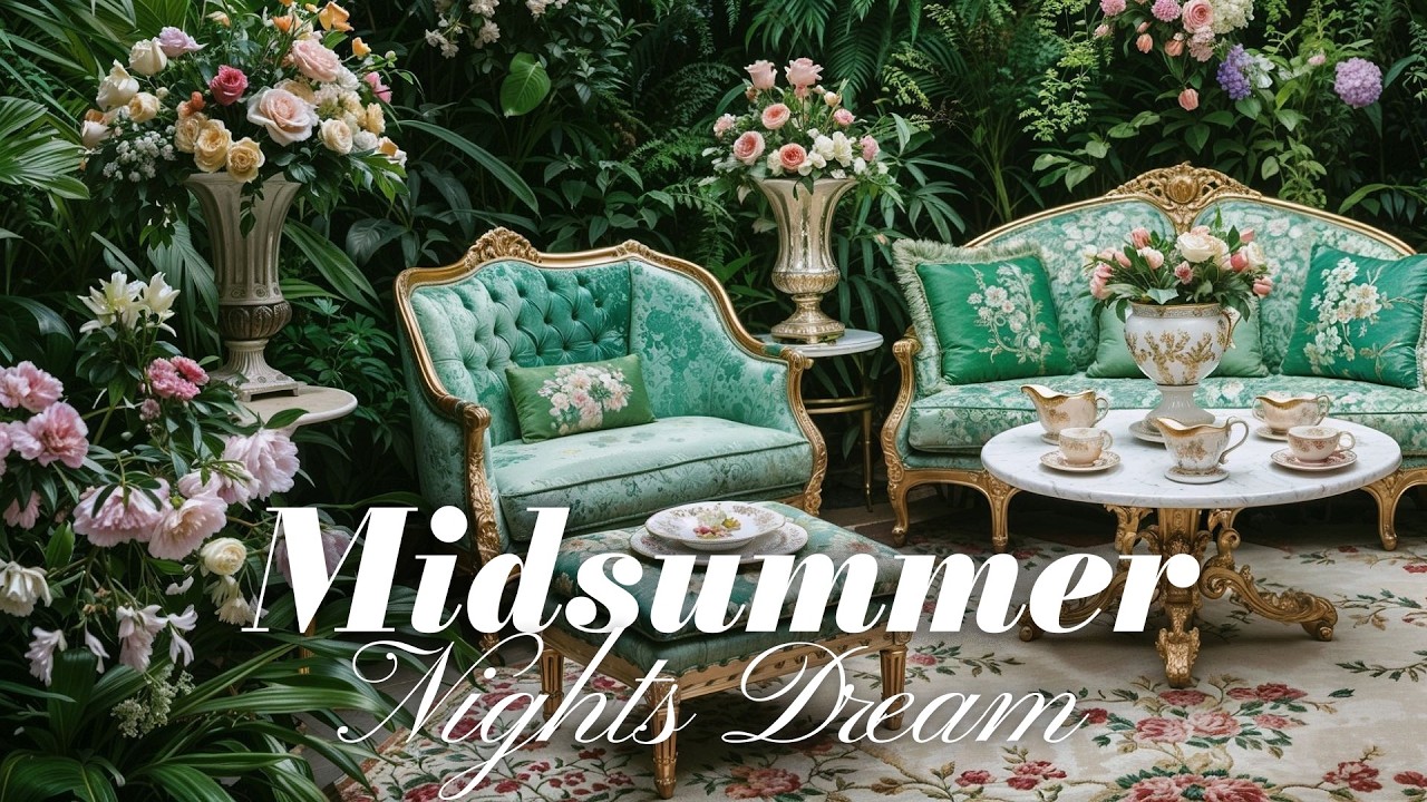 Midsummer Night's Dream Magic 🌙🧚✨ Elegant Interior