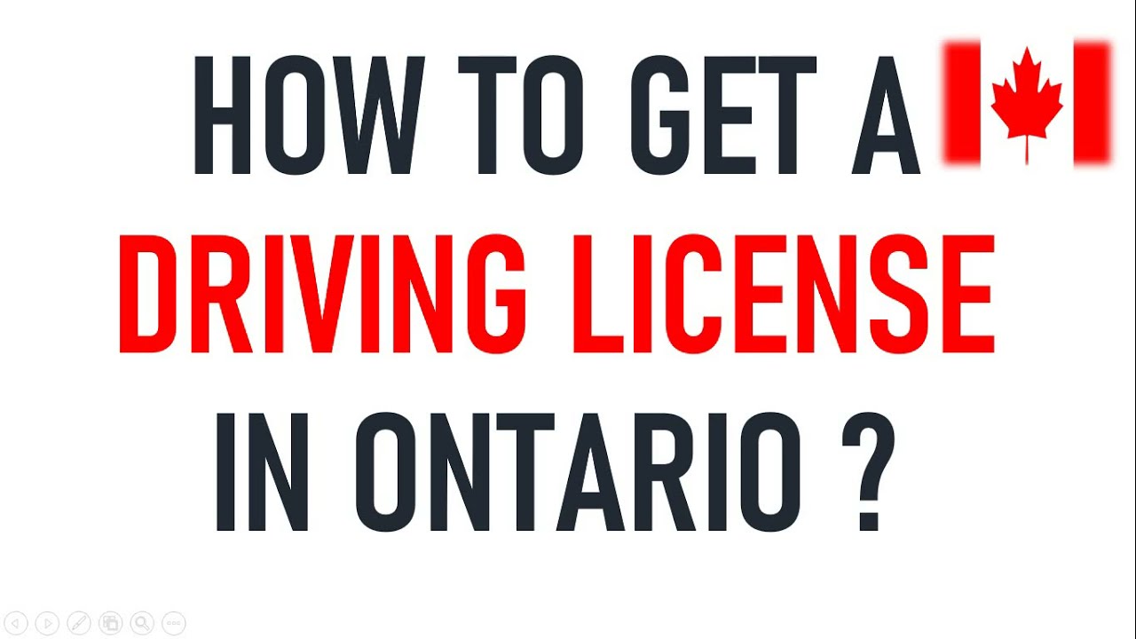 How to get a Driving License in Ontario? - G class Graduate Licensing System Explained