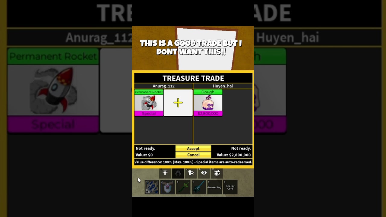 What do people trade for perm rocket🚀?? #roblox #bloxfruits #trading