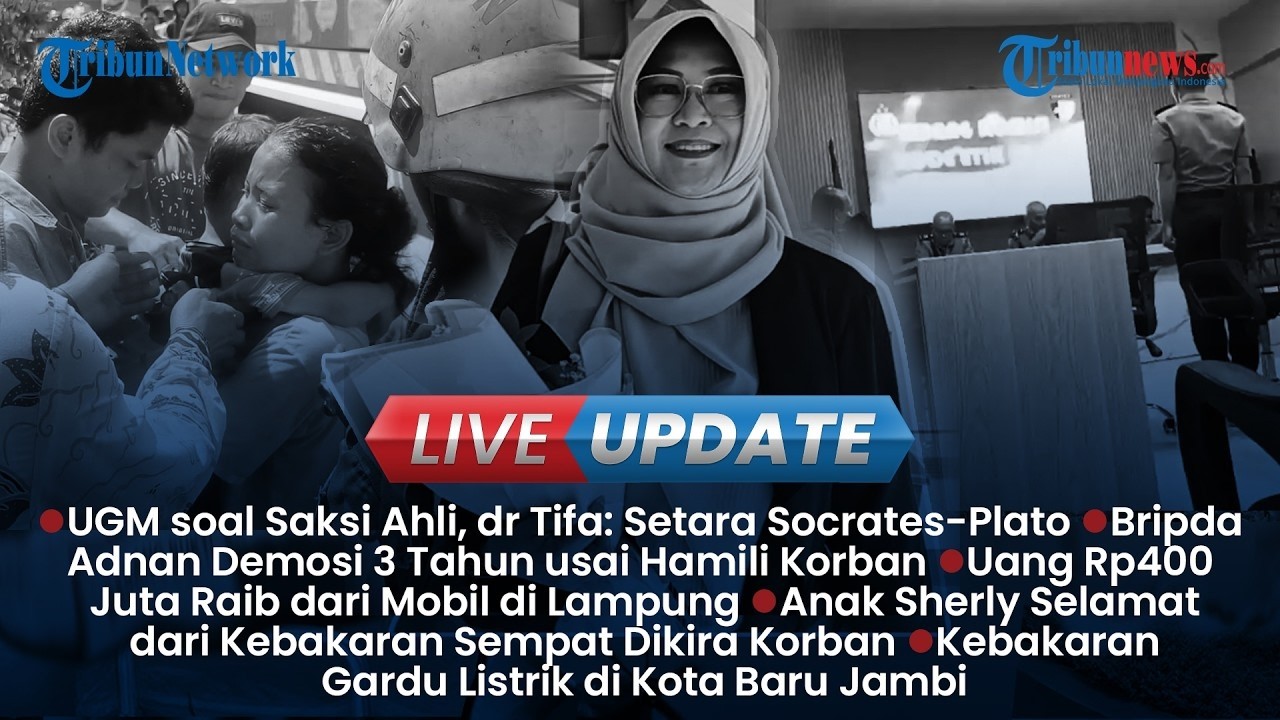 UGM Pertanyakan Kapasitas dr Tifa di Sidang Gugatan Ijazah Jokowi | UPDATE SORE | Selasa, 24/02/2025