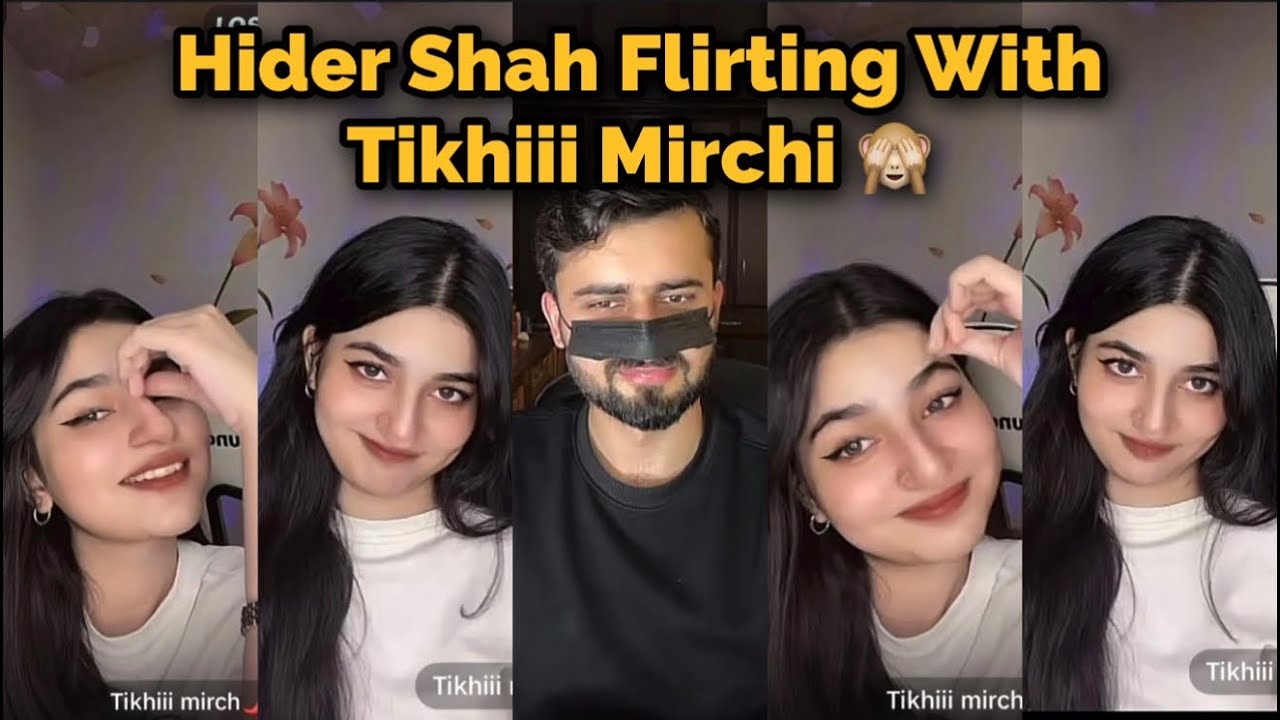 Haider Shah Live With Tikhiii Mirchi | Haider Flirting With New Girl 🙈