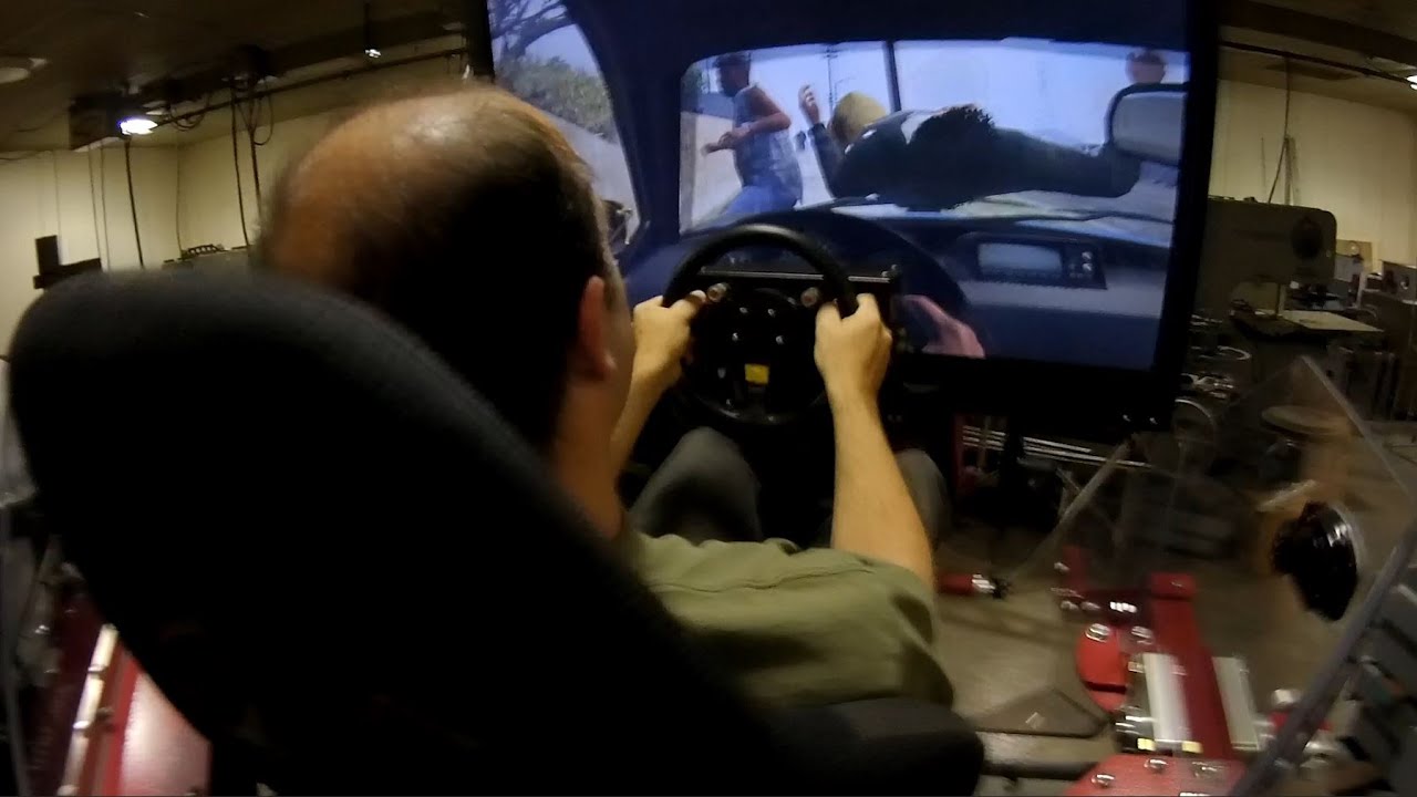 GTA V on the Force Dynamics 401cr motion platform!