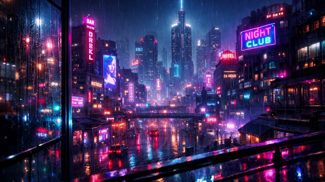 After Hours Signal | Chill Synthwave Background Music | Relaxing Retro Music