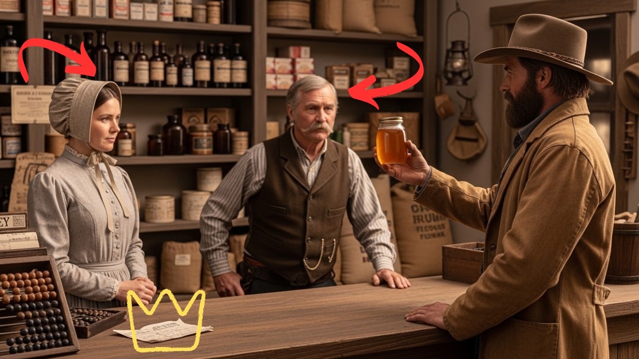 He Saw Trader Cheating Her On Price For Her Goods, Cowboy Stepped In And Set Things Right