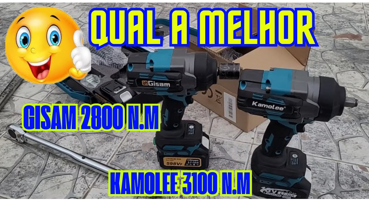 ✅GISAM 2800 N M E KAMOLEE 3100 N M QUAL E A MELHOR
