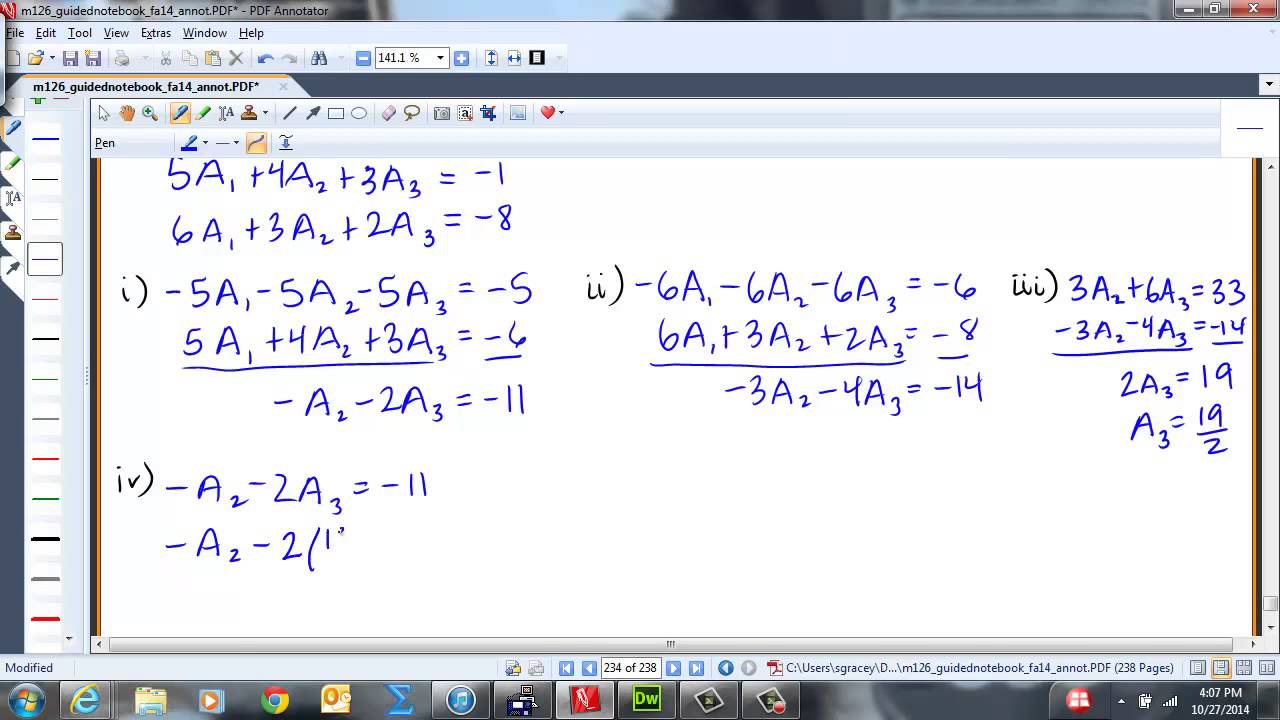 11.5: Partial Fraction Decomposition
