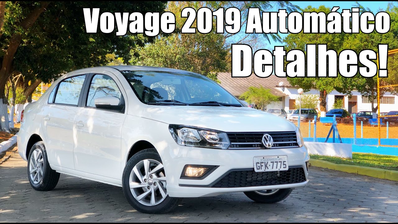 Novo Voyage 2019 Automático em detalhes - Falando de Carro