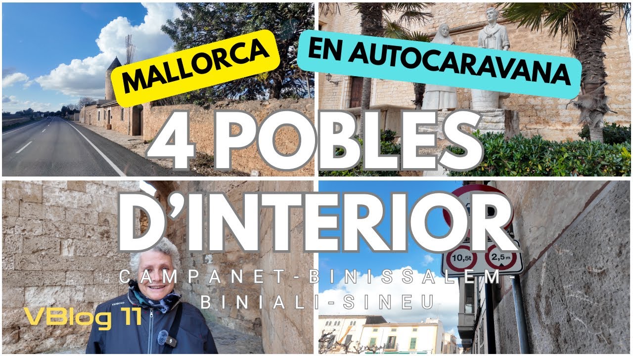 Ruta en autocaravana per l’interior de MALLORCA | Campanet, Binissalem, Biniali i Sineu - VBlog 11