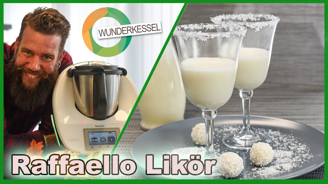 Raffaello Likör - Thermomix Rezepte aus dem Wunderkessel