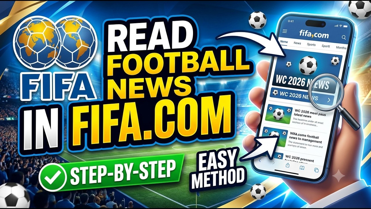 How to read football news in Fifa app
