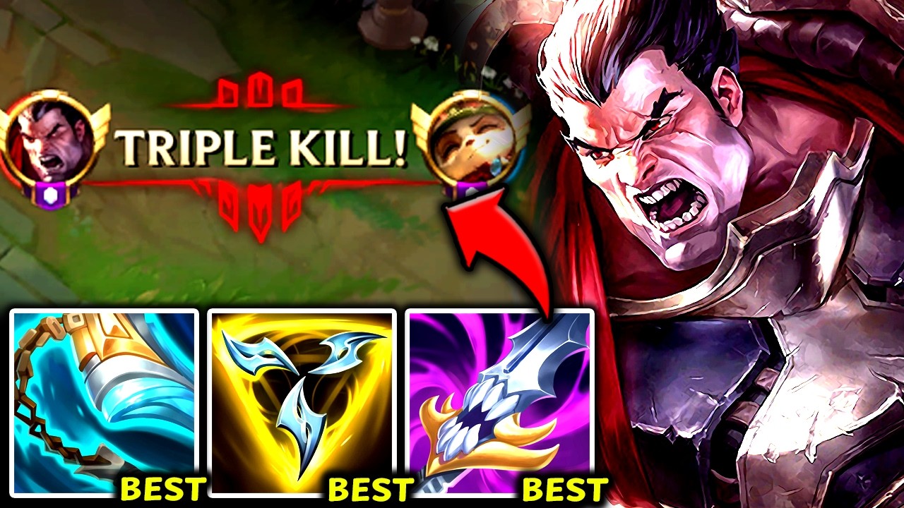 DARIUS TOP IS PERFECT TO 1V9 TO HIGH-ELO! (DARIUS IS A BEAST) - 2026 Darius TOP Gameplay Guide