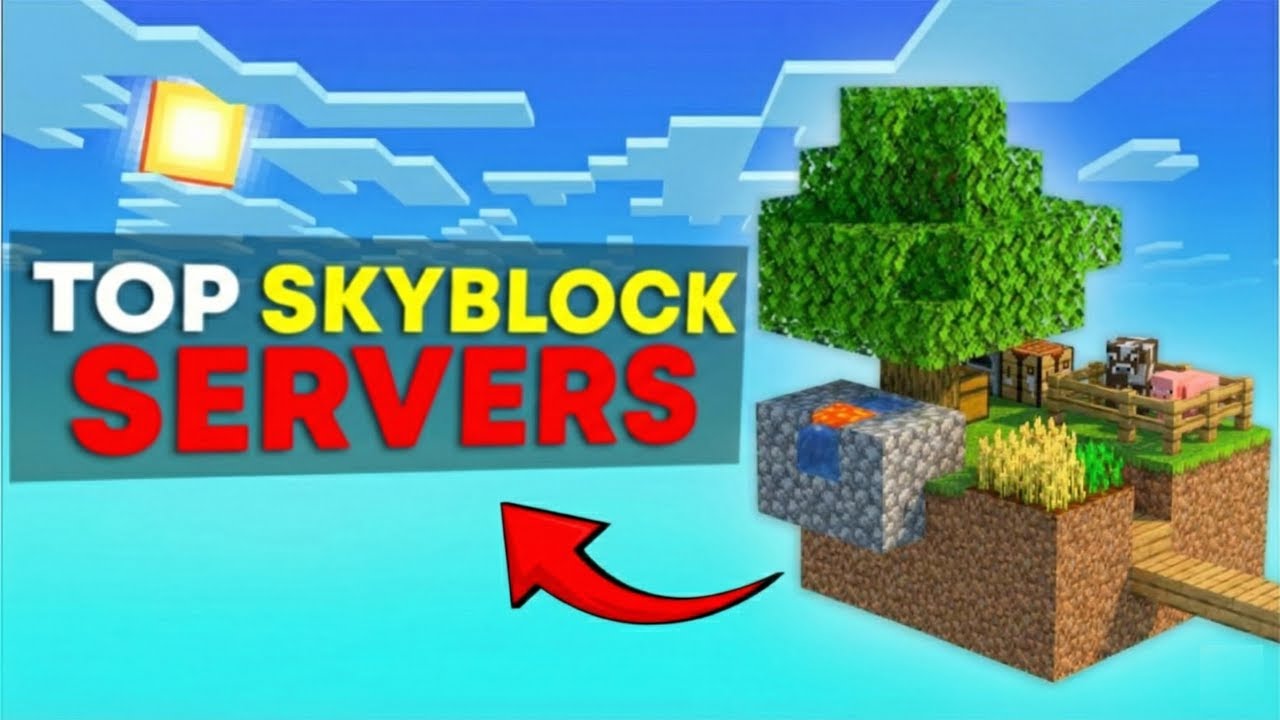ТОП-5 *ЛУЧШИХ* серверов Minecraft SKYBLOCK 2026 года!