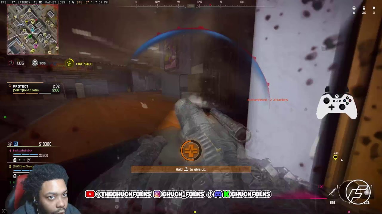 Call of Duty BO7 Warzone w/ Chuck Folks ッ