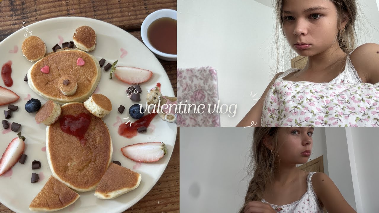 valentine&rsquo;s day vlog 🍰🧸
