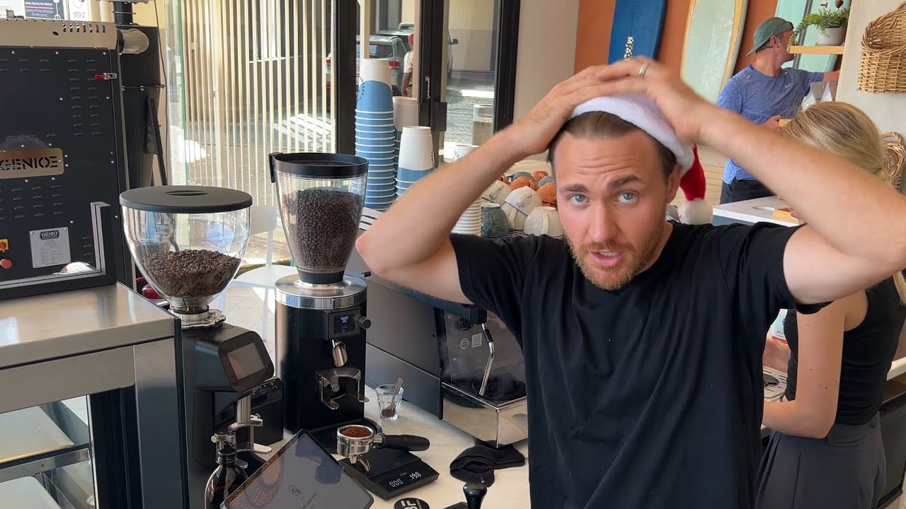 Day in the Life, Coffee Shop Owner During Crazy Christmas Rushes