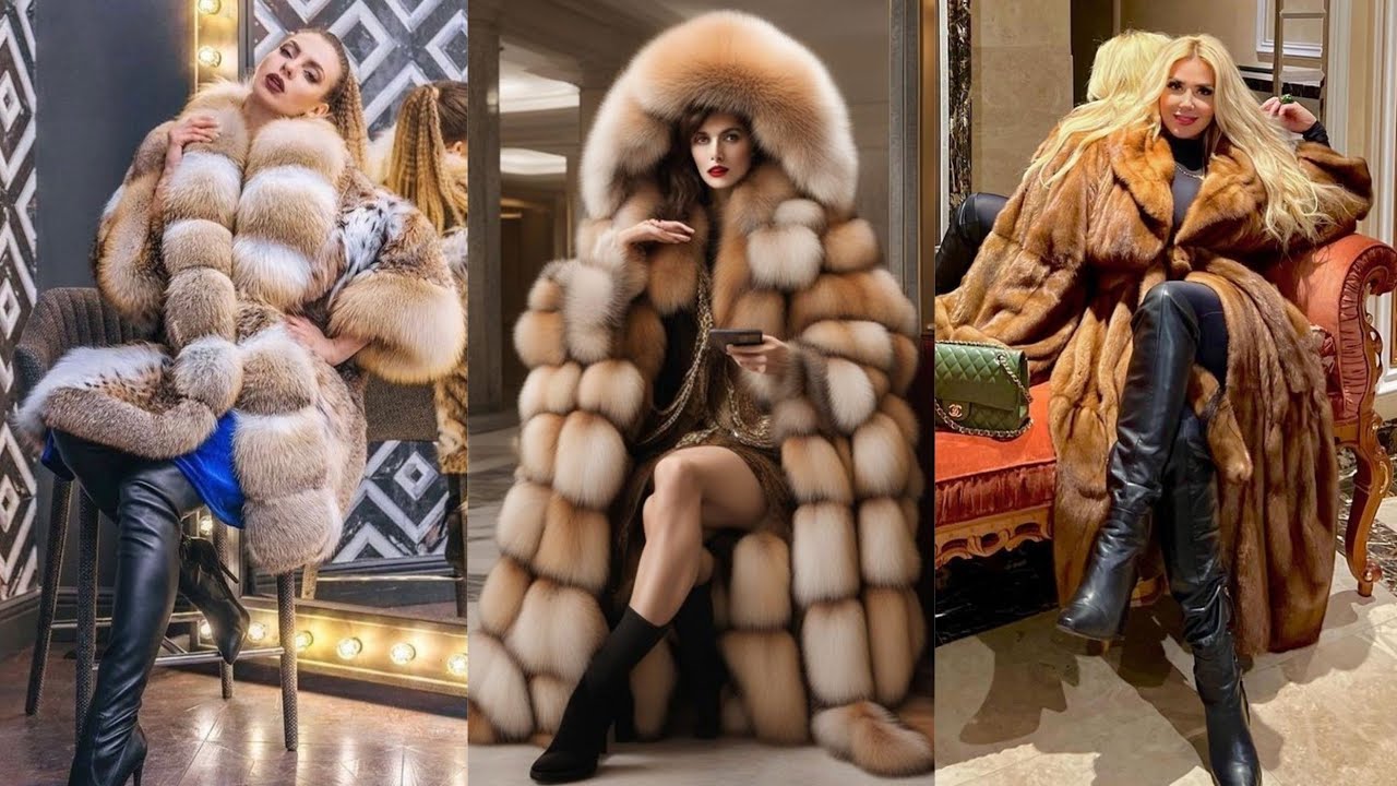 2024 Most Popular Flattering Collection Fur Coat for Girls#winter dress #furcoat #Gucci #hollywood
