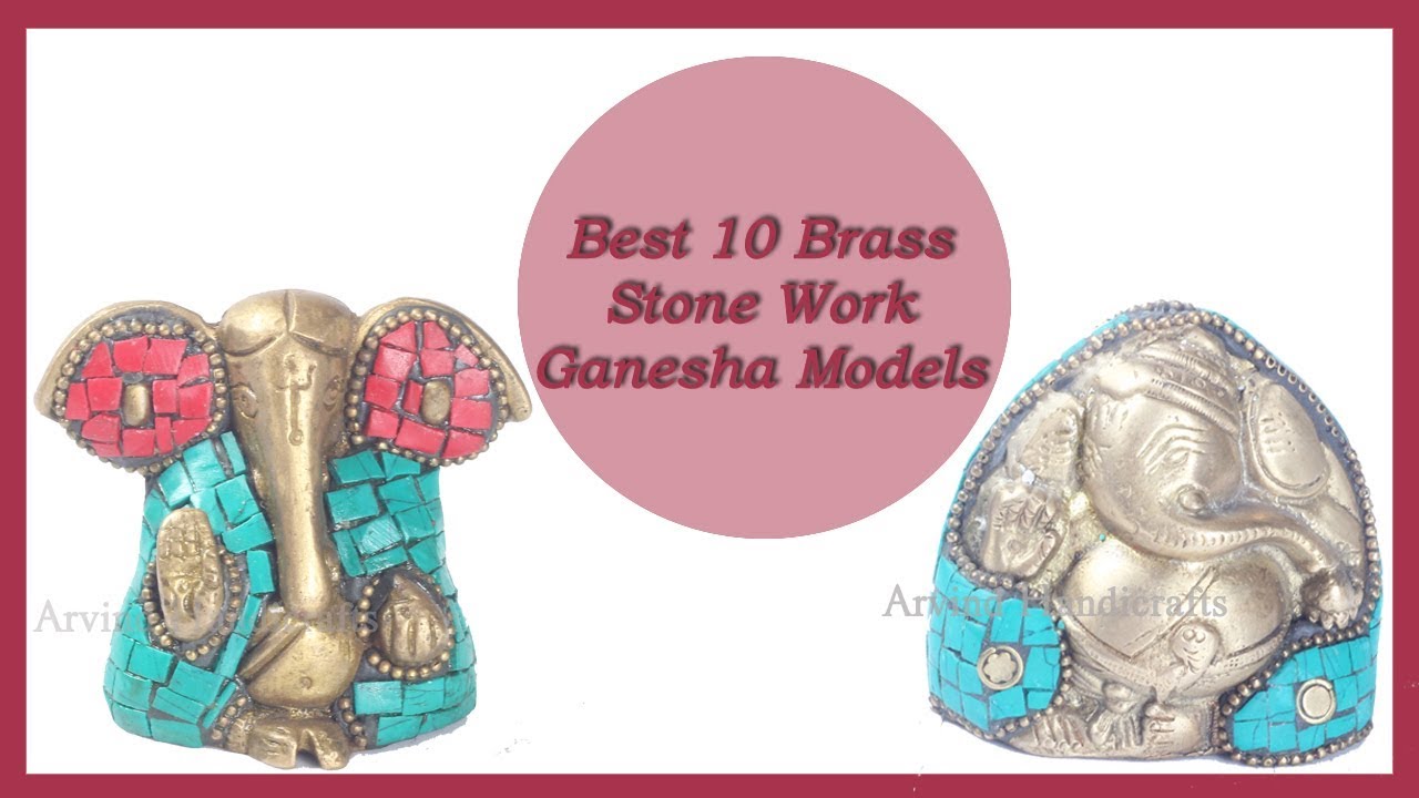 BRASS GANESH STATUE HANDMADE GOD IDOL BY ARVIND HANDICRAFTS JODHPUR
