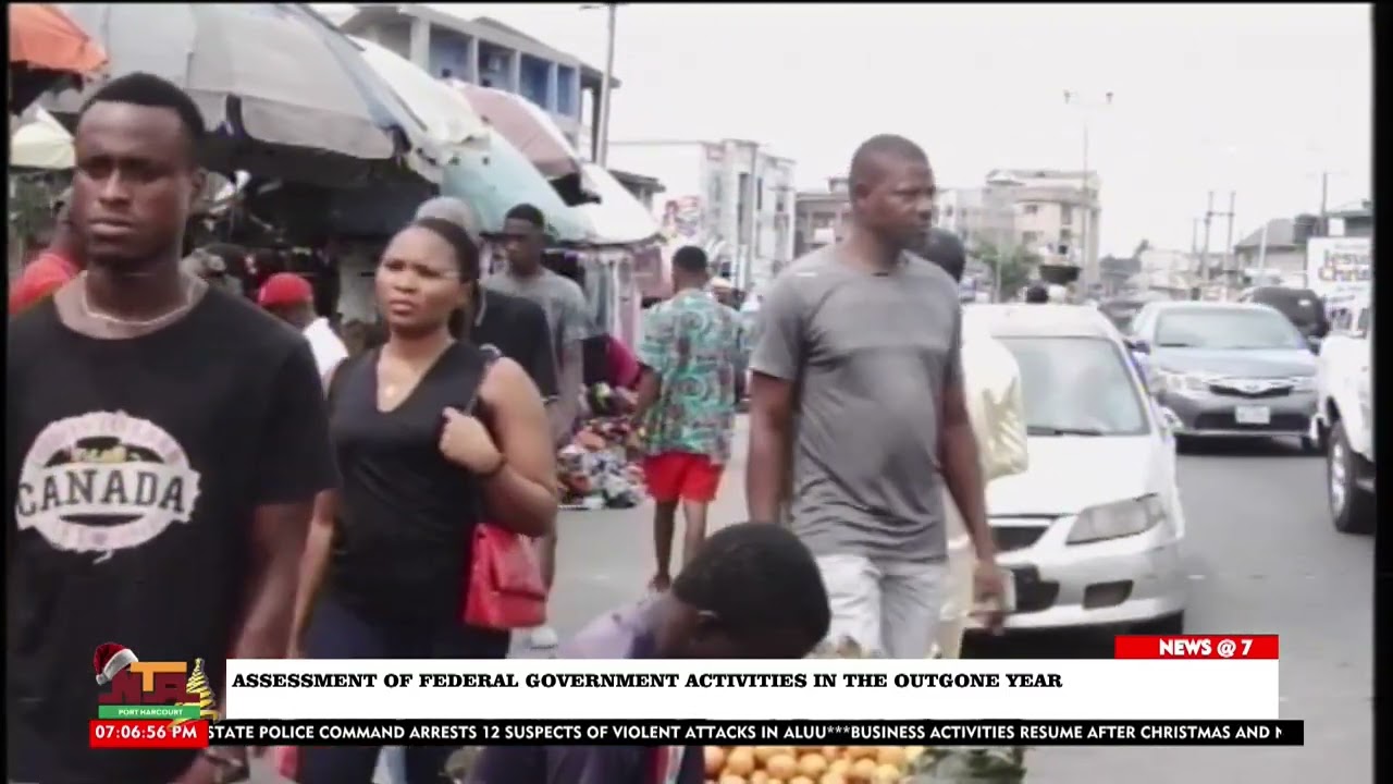 NTA PORT HARCOURT'S REPORTER  GIVES US AN ASSESSMENT OF THE FEDERAL GOVERNMENT'S ECONOMIC ACTIVITIES