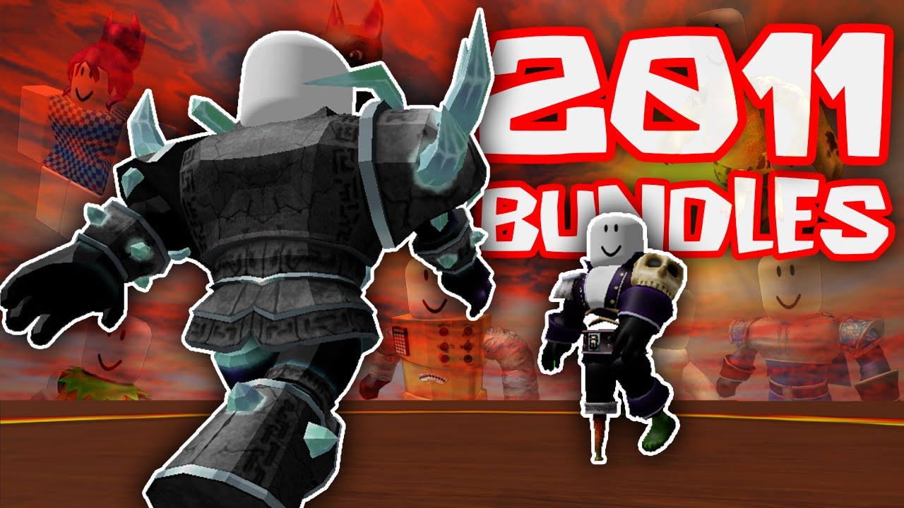 History of ROBLOX's 2011 Bundles