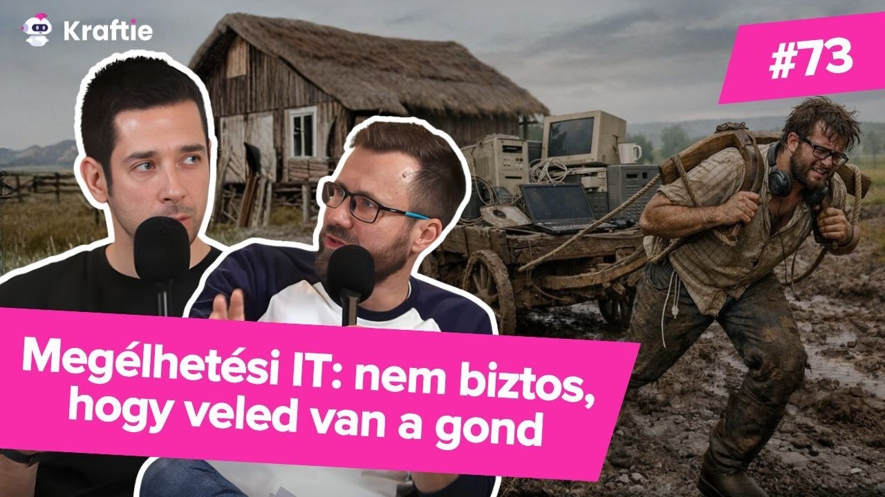 Megélhetési IT: krónikus tünet vagy új normalitás? (kraftie #73)