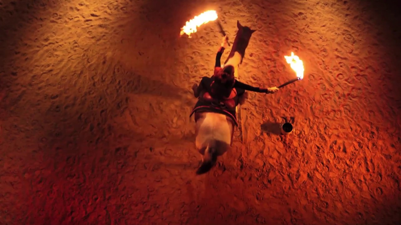 ALCHI-MI, Concerto Equestre // Le feu, par la Arnaud Ranch & Spectacles