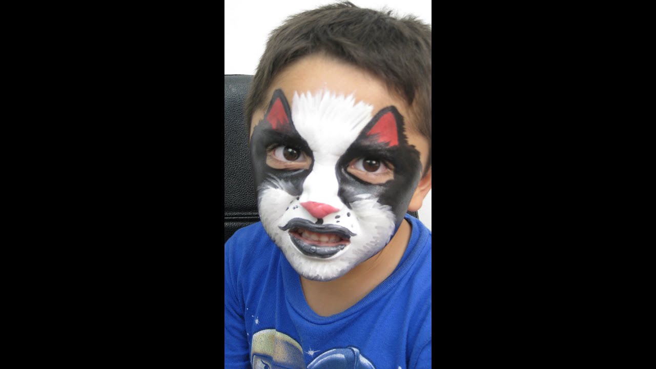 Maquillaje de halloween para niño 