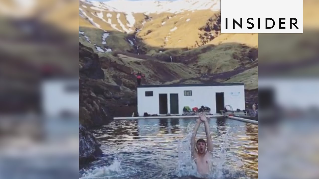 Check out this gorgeous hidden pool in Iceland