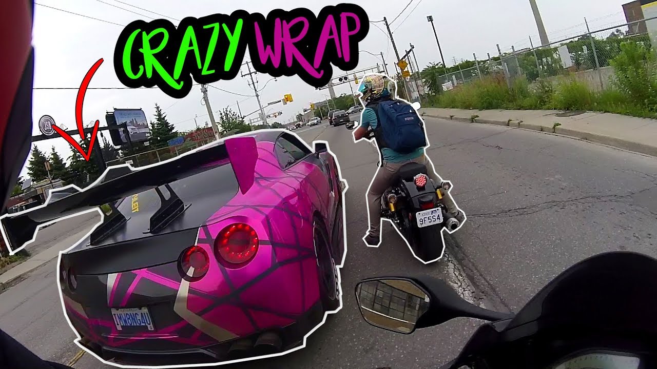 this GTR is CRAZY! *car cuts me off*