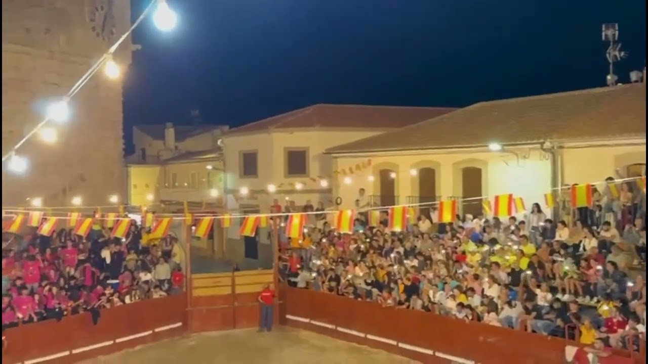 Capea nocturna en Villavieja de Yeltes