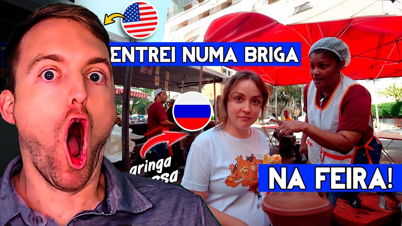 AMERICANO REAGE AO CAOS DA FEIRA DE RUA