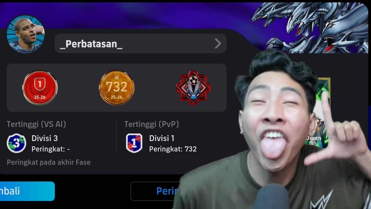 BERBURU ANOMALI DIVISI 😱 Gas Rating 2000 eFootball 2026 Mobile