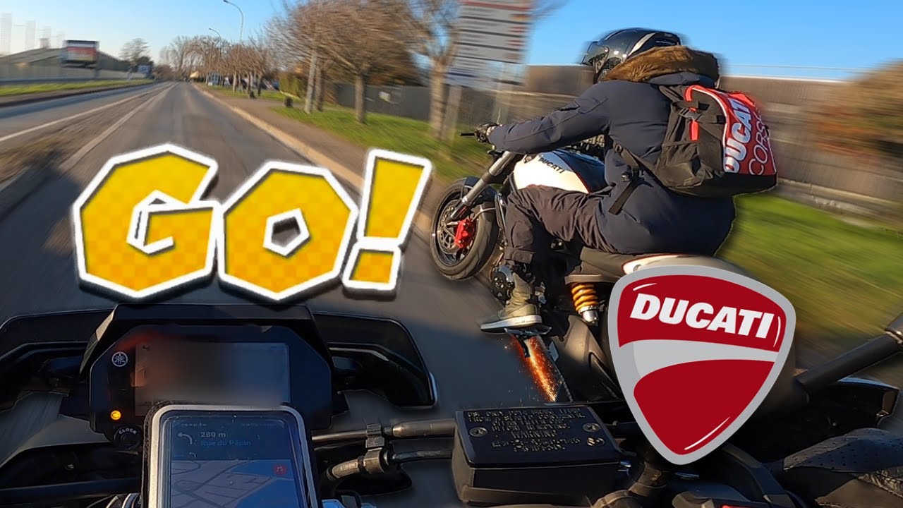 Ducati Monster 1100 Full Carbon VS Yamaha MT-10 🚀