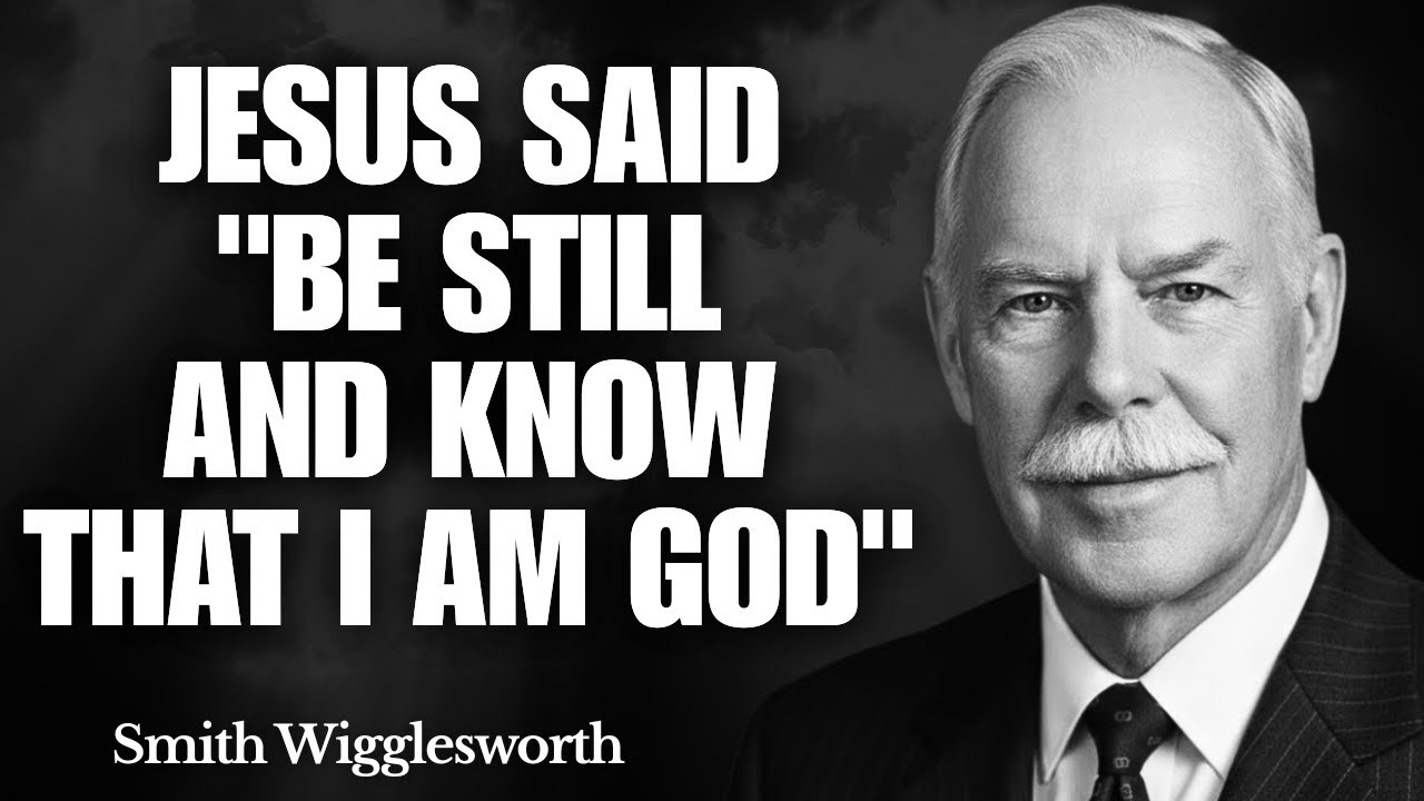 What Happens When You Grasp Why Jesus Said “BE STILL AND KNOW THAT I AM GOD” | Smith Wigglesworth