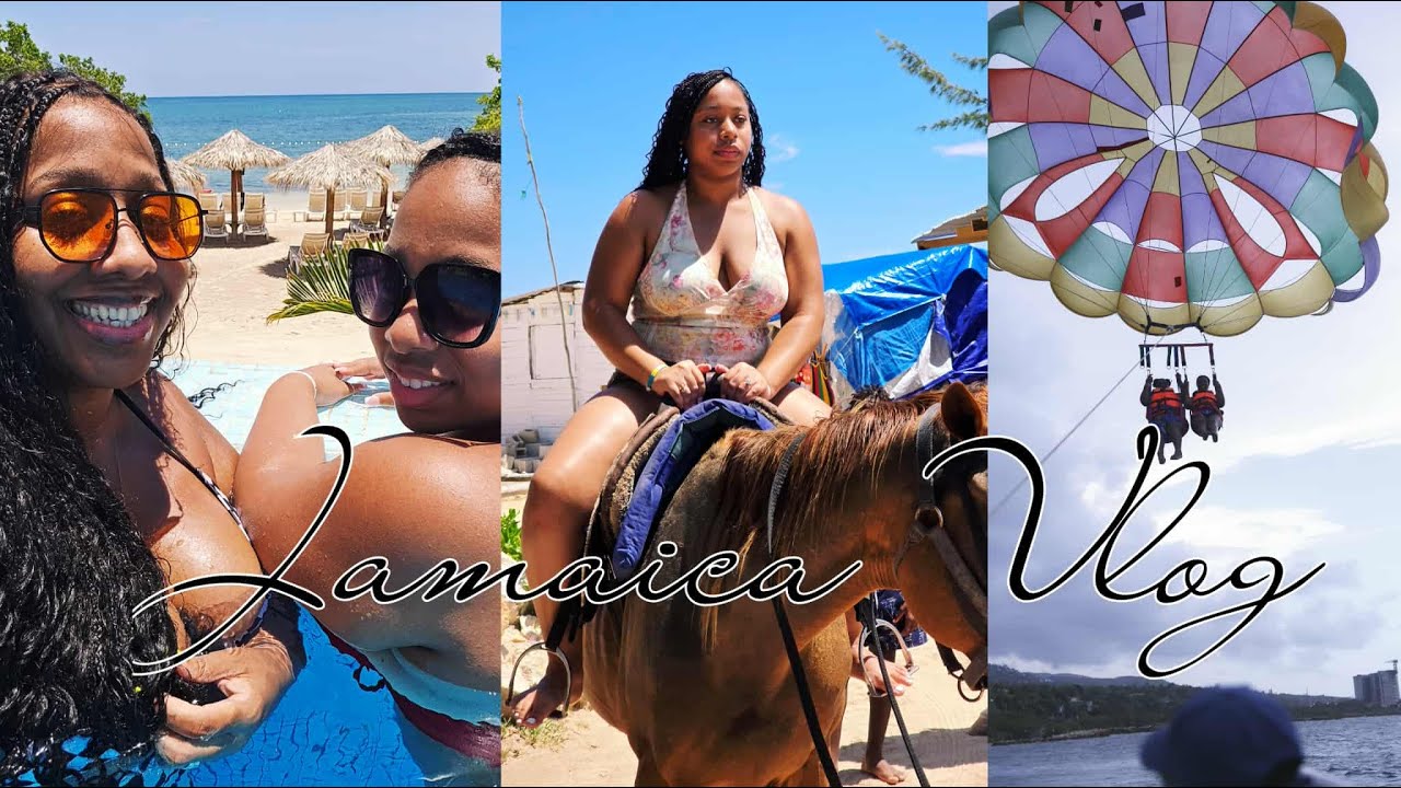 Jamaica Vlog | Horseback Riding | Parasailing | Luminous Lagoon | Sweet 16 Trip